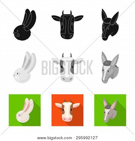 Vector Design Of Agriculture And Breeding Icon. Set Of Agriculture And Organic  Vector Icon For Stoc