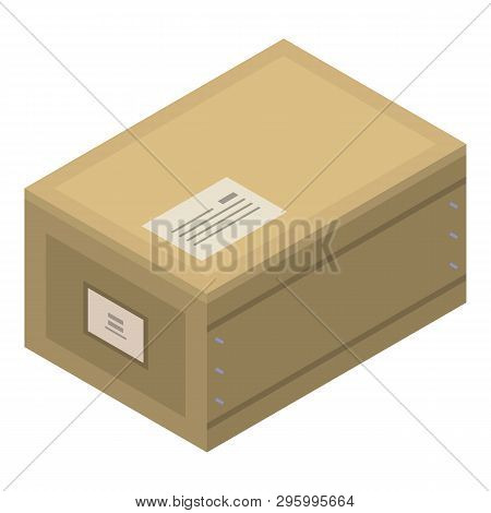 Postal Box Icon. Isometric Of Postal Box Vector Icon For Web Design Isolated On White Background