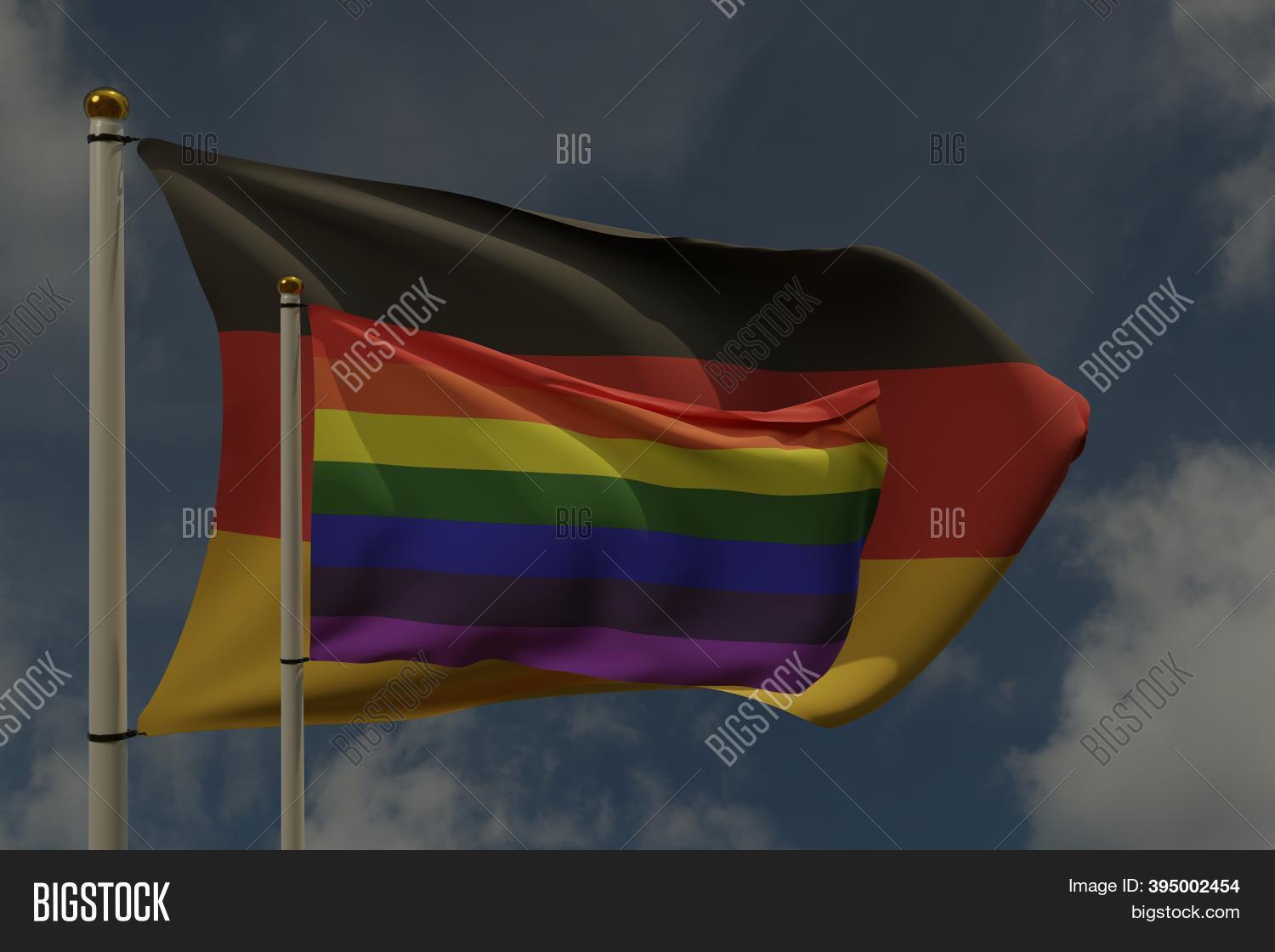 Lgbt Flag German Flag Image & Photo (Free Trial) Bigstock