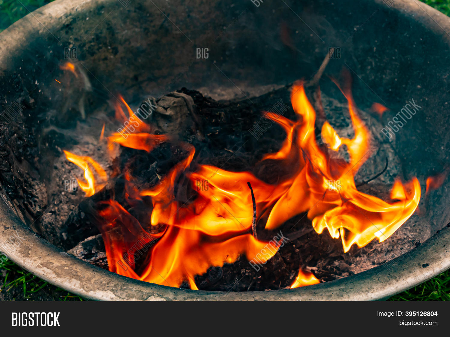 Burning Plastic Wood Image & Photo (Free Trial) Bigstock