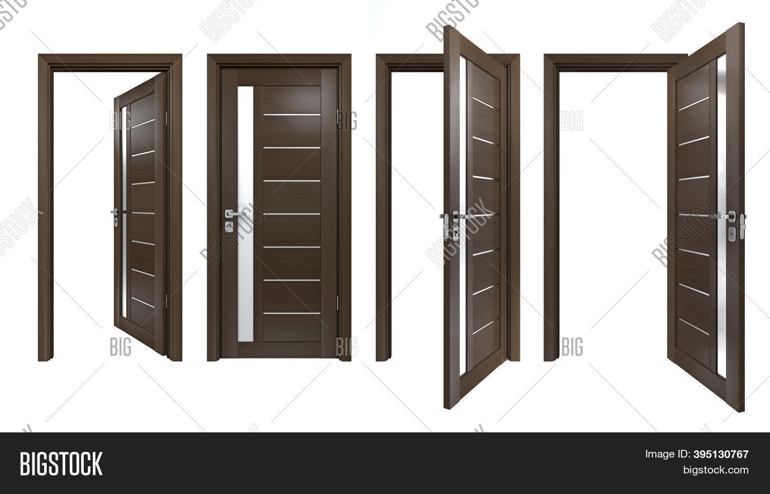 Set 3d Realistic Doors Image & Photo (Free Trial) Bigstock
