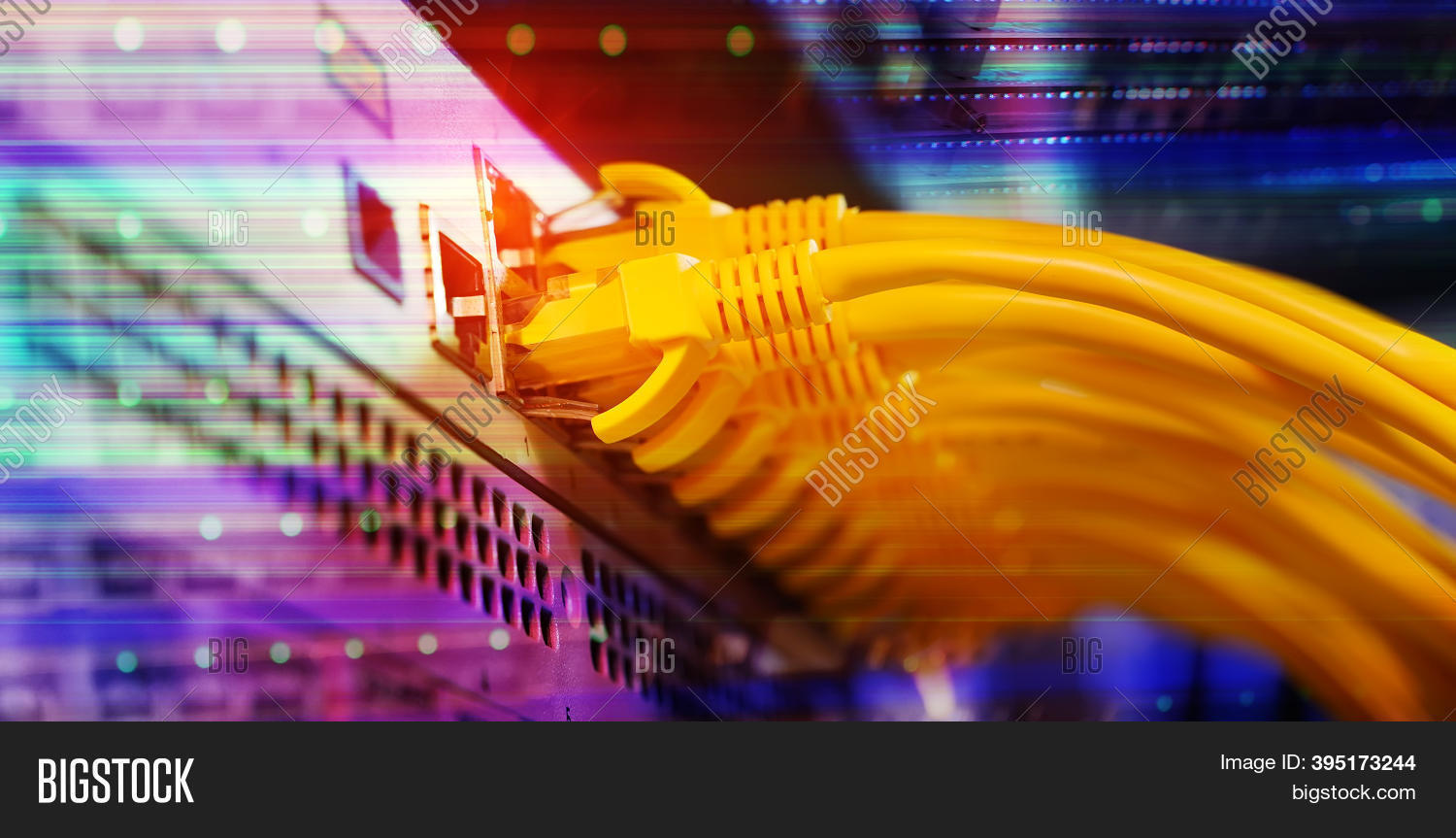 Server Rack Blue Red Image & Photo (Free Trial) | Bigstock