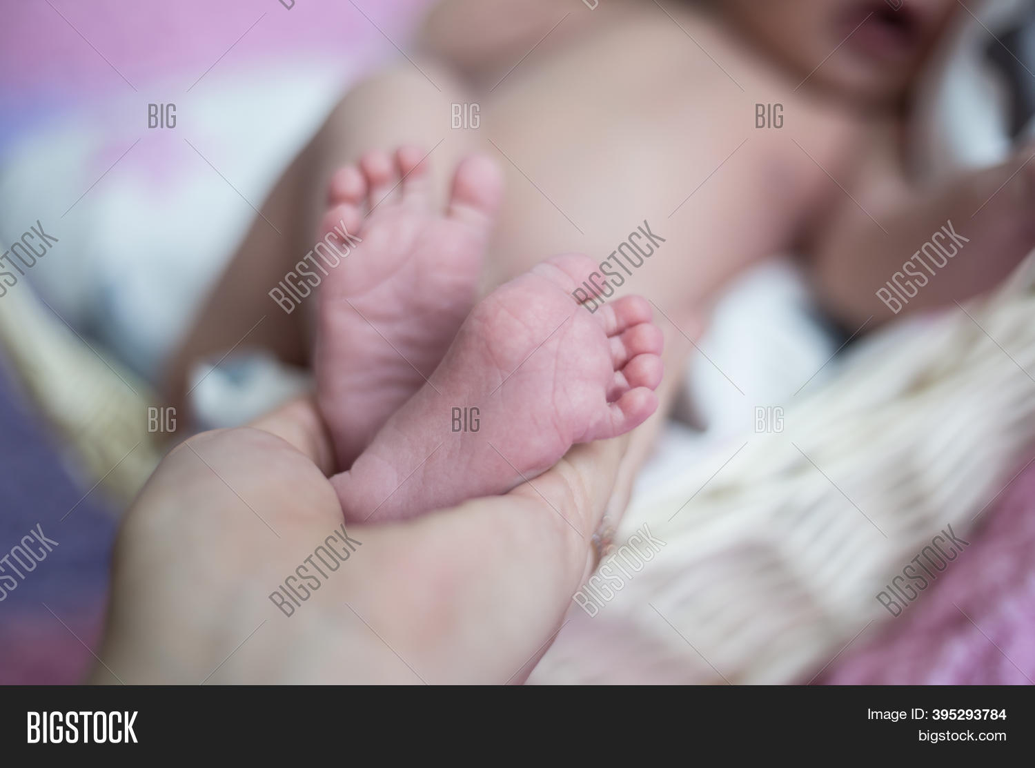 Legs Newborn Hands Image & Photo (Free Trial) Bigstock