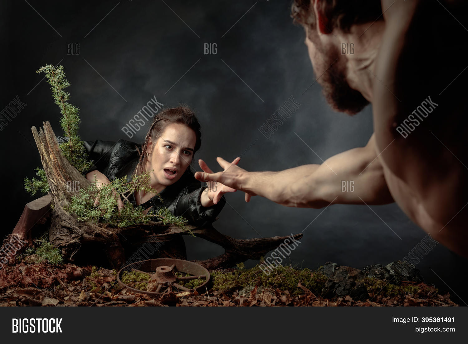 Woman Rescues Man Young Man Rescues Girl Image & Photo (Free Trial) | Bigstock