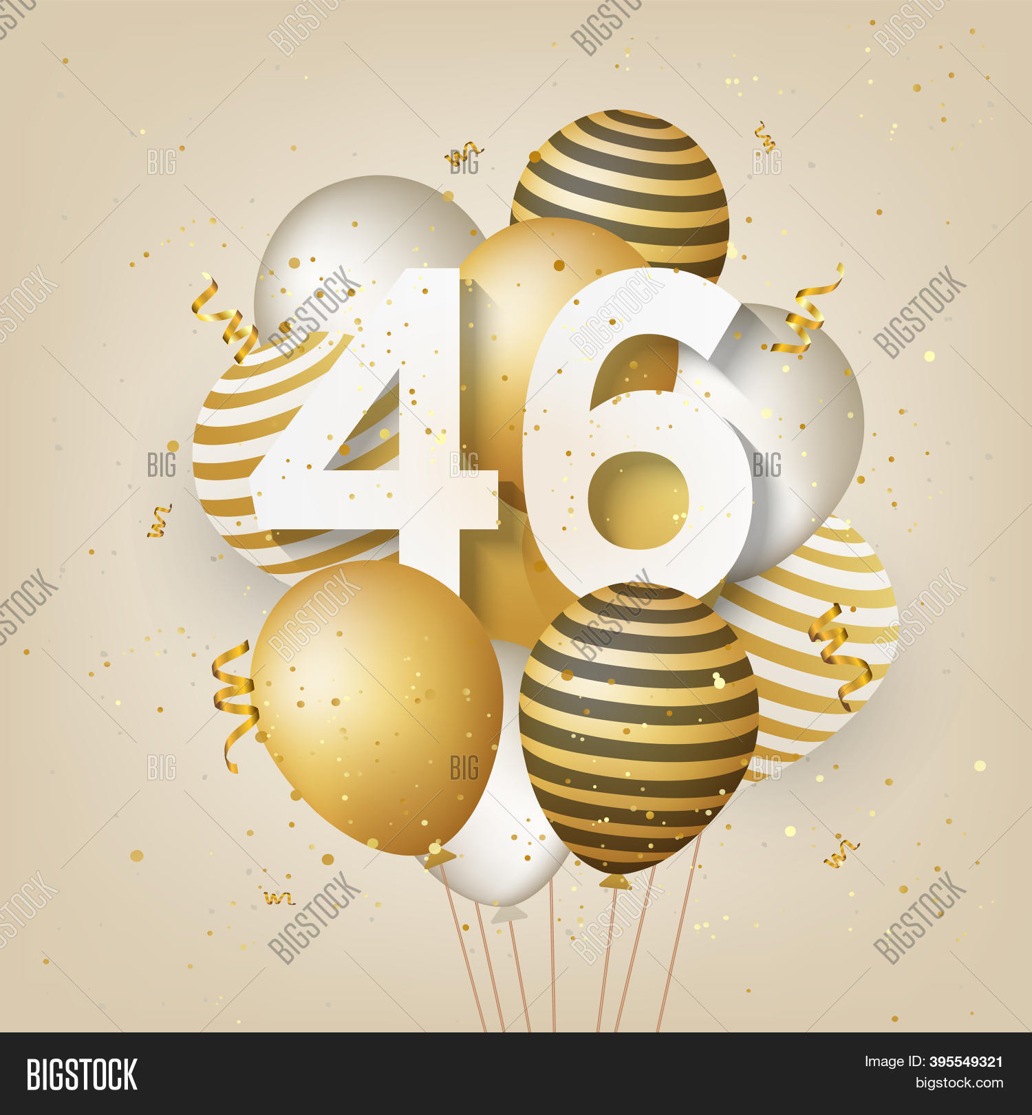 Happy 46th Birthday Image & Photo (Free Trial) | Bigstock