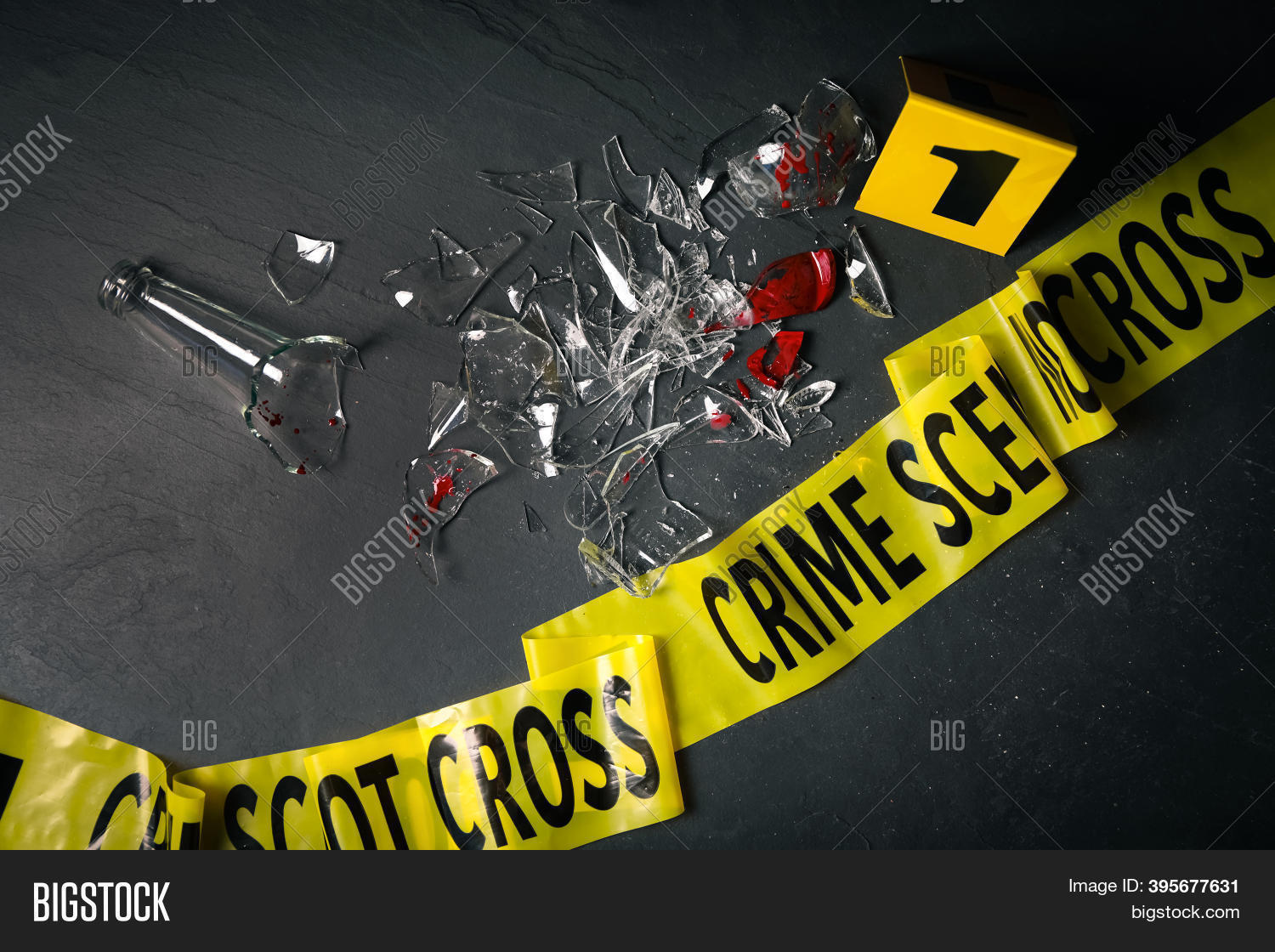 Broken Bottle Blood, Image & Photo (Free Trial) Bigstock