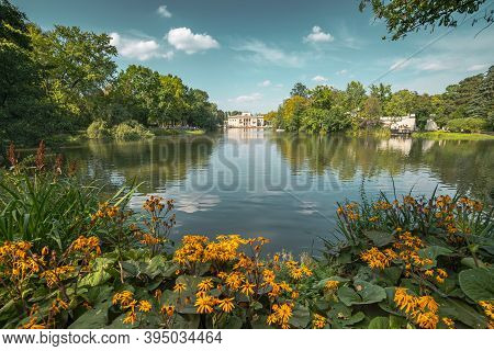 Lazienki Park - Baths Park Or Royal Baths Also Rendered Royal Baths Park Is The Largest Park In Wars