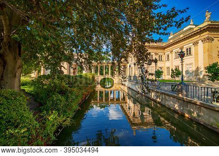 Lazienki Park - Baths Park Or Royal Baths Also Rendered Royal Baths Park Is The Largest Park In Wars