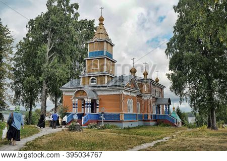 Russia, Karelia 10,08,2013 Vazheozersky Spaso-preobrazhensky Monastery - A Male Monastery Of The Rus
