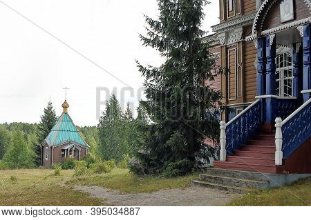 Russia, Karelia 10,08,2013 Vazheozersky Spaso-preobrazhensky Monastery - A Male Monastery Of The Rus