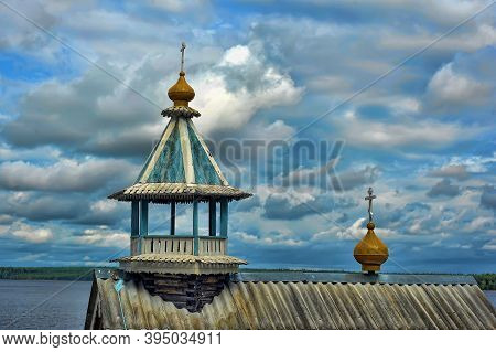 Russia, Karelia 10,08,2013 Vazheozersky Spaso-preobrazhensky Monastery - A Male Monastery Of The Rus