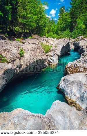 Well Known Rafting And Kayaking Place In Europe. Fantastic Recreation Place And Kayaking Destination