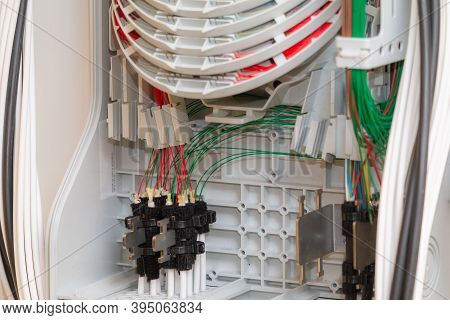Fiber Distribution Box. Plc Splitter Ftth Terminal Box