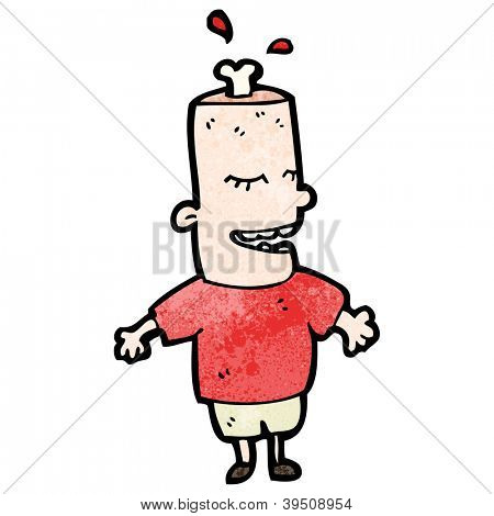 cartoon meat head