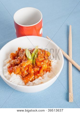 piccante coreano barbecue conosciuto anche come Hanmari
