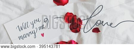 Will you marry me on a card