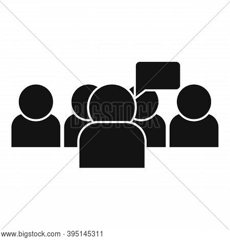 Guide Tour Group Icon. Simple Illustration Of Guide Tour Group Vector Icon For Web Design Isolated O
