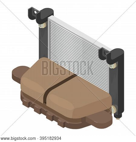 Spare Detail Icon. Isometric Illustration Of Spare Detail Vector Icon For Web