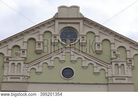 Drohobych, Ukraine - October 23, 2020: The Choral Synagogue Is A Sacred Place For The Jews