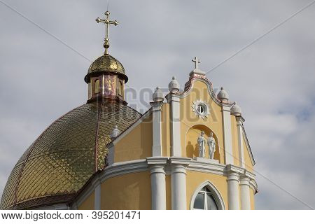 Drohobych, Ukraine - October 23, 2020: Monastery Of Saints Peter And Paul