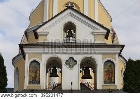 Drohobych, Ukraine - October 23, 2020: Monastery Of Saints Peter And Paul