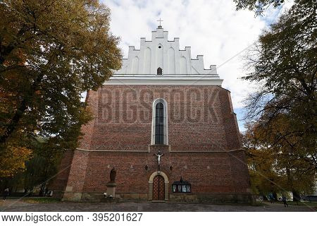 Drohobych, Ukraine - October 23, 2020: Church Of St. Bartholomew