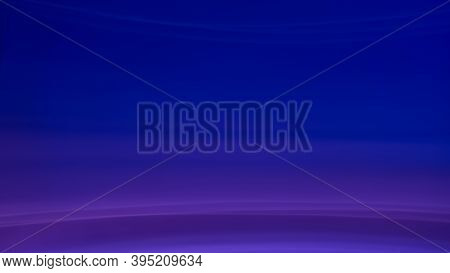 Calm Image With Flowing Lines. Pale Blue Tone With A Lilac Stripe.