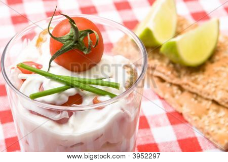 건강 한 토마토 간식