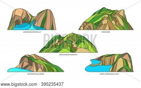South Korea Landmarks Or Nature Landscape, Outdoor
