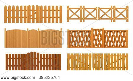Fence Or Wooden Gates, Wood Wall Barrier Boards