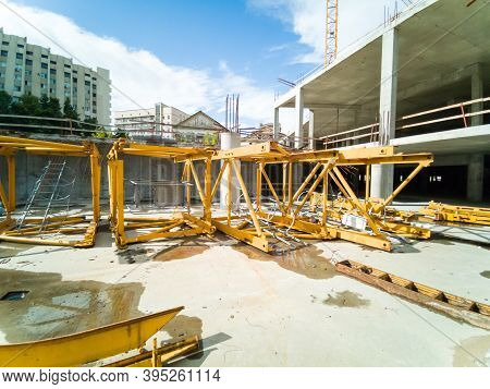 Design Of Reinforcement Cage Of Reinforcement For Concrete Frame House, Brick House, Formwork For Co