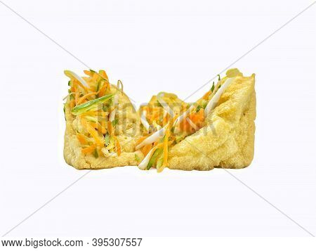 Malay Cuisine Or Stuffed Tofu Called Tauhu Sumbat
