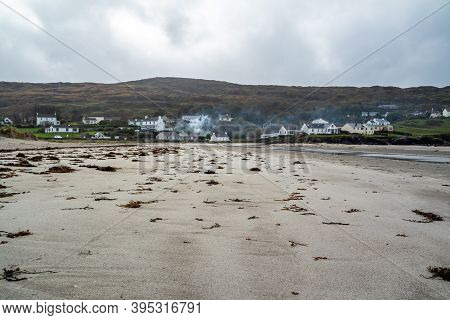 Narin Strand Is A Beautiful Large Blue Flag Beach In Portnoo, County Donegal - Ireland