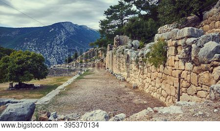 Ancient Lycian City Of Arykanda.