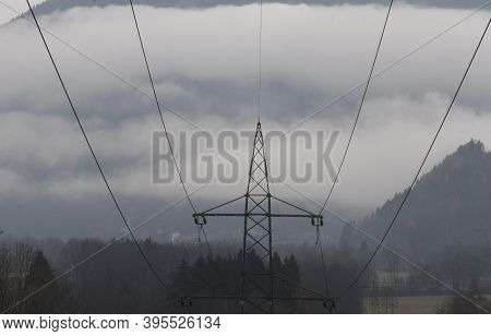 Energy Supply With A 380 Kv Power Line In Winter