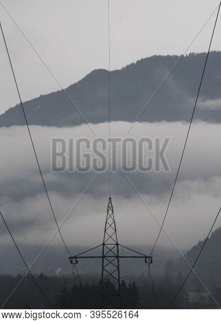 Energy Supply With A 380 Kv Power Line In Winter