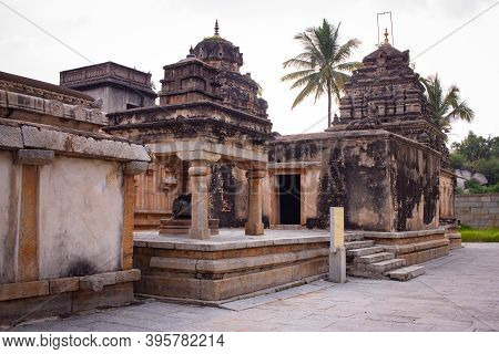 Beautiful Ancient And Historical Temple In Avani, Karnataka, India