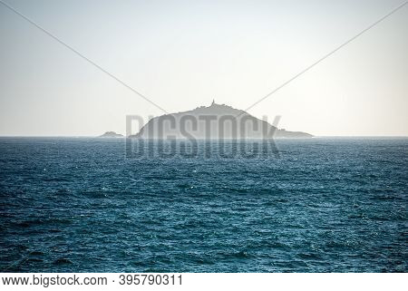 Tino And Tinetto Island In The Gulf Of La Spezia Near Porto Venere Or Portovenere, Mediterranean Sea