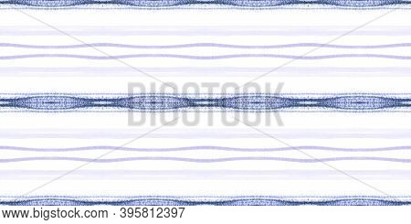 Geometric Ink Painted Brushstrokes. Violet Trendy Stripes Pattern. Seamless Vintage Geo Decoration. 