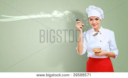 Bir aşçı portresi