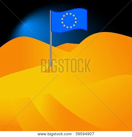 Bandeira de euro