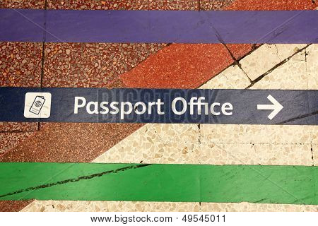 Towards passport office