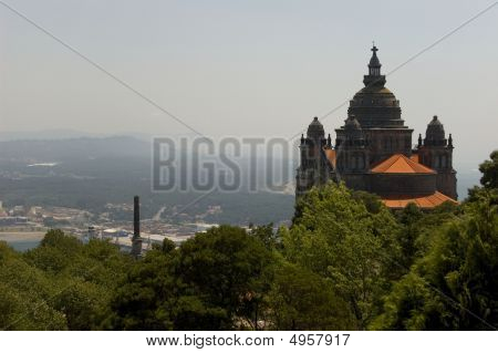 Santa Luzia Basilic. Viana Do Castelo, Portugalsko