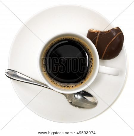 Black Coffee and Chocolate Cookie