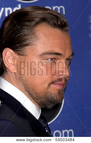 SANTA BARBARA - FEB 6:  Leonardo DiCpario at the Santa Barbara International Film Festival Honors Scorsese & DiCaprio at Arlington Theater on February 6, 2014 in Santa Barbara, CA