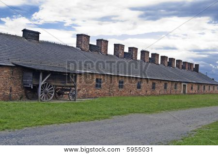Cookhouse a košík v Auschwitz - Birkenau