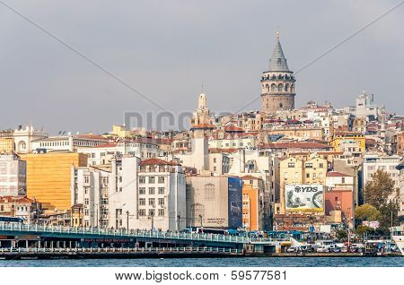 Galata Quarter Of Istanbul