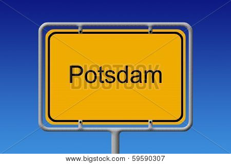 City Sign Potsdam