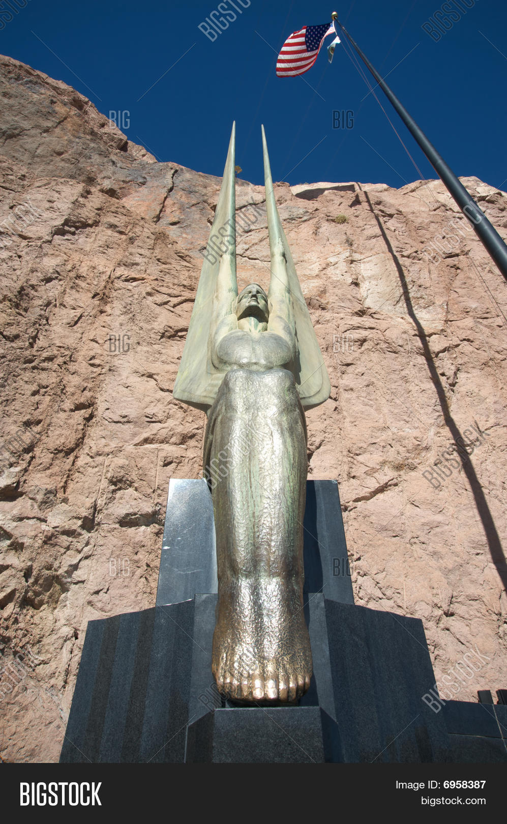 Winged Statue Hoover Image & Photo (Free Trial) Bigstock