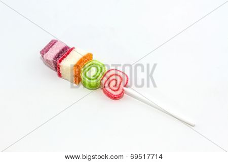Color Jelly Candies, Sweets With Sugar Tasty.